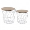 SET DUAS MESAS AUXILIARES 21920236