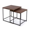 SET 2 MESAS AUXILIARES NEGRA - 10330162
