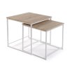 SET 2 MESAS AUXILIARES BRANCA - 10330161