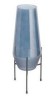 JARRA VIDRO C/ BASE METAL - IM.B08.JR014
