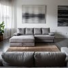 PUZZLE Sofá Chaise Longue c/ Cama e Baú