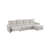 CHEERS Sofá Chaise Longue c/ 3 Relax