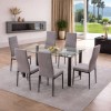 YURI Conjunto de Mesa e Cadeiras