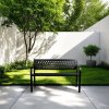 BANCO DE JARDIM METAL PRETO 32641