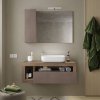 HAMBURG LC - MOVEL CASA DE BANHO SUSPENSO C/ 1 GAVETA (110X47X49CM) ACABAMENTO BRONZO/ MERCURE