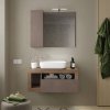 HAMBURG LC - MOVEL CASA DE BANHO SUSPENSO C/ 1 GAVETA (92X47X49CM) ACABAMENTO BRONZO/ MERCURE