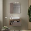 HAMBURG LC - MOVEL CASA DE BANHO SUSPENSO C/ 1 GAVETA (79X47X49CM) ACABAMENTO BRONZO/ MERCURE