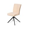 RODHES MW - CADEIRA 8835-2 CURRY (HAGA 68/ VELVET 7525-132) C/ PERNAS PRETAS
