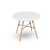 JUDY WILD - MESA C/ ESTRUTRA EM METAL (BRANCO) - 151409