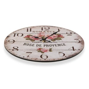 RELOGIO DE PAREDE MADEIRA 29CM 18191442
