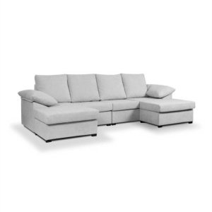 CUCA Sofá c/ Dupla Chaise Longue
