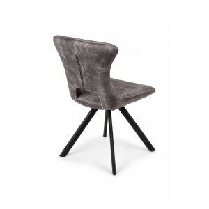 RICK MW - CADEIRA JD9049 GRIS C/ PERNAS PRETAS