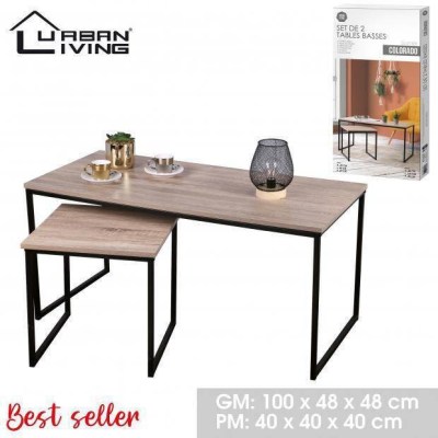 COLORADO - CONJ. 2 MESAS DE CENTRO - 151345