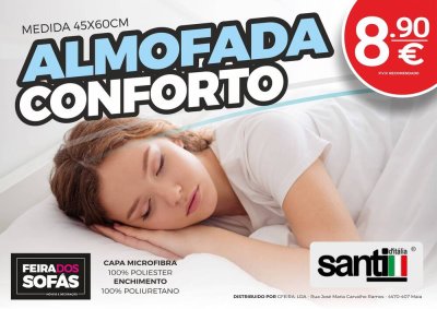ALMOFADA SANTI CONFORTO 45X60 (EXC. ONLINE)