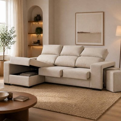 MARBELLA Sofá Chaise Longue
